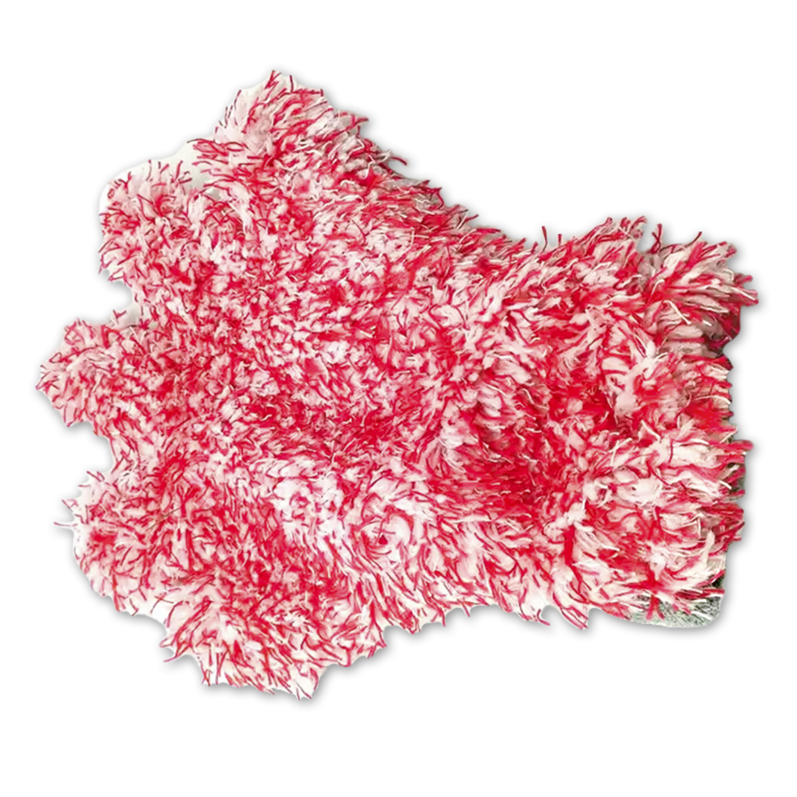 Coral Fleece-Long Hair Mitts Five finger 28x30cm